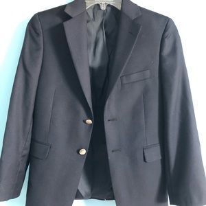 Boys size 12 Joseph Aboud navy blue blazer